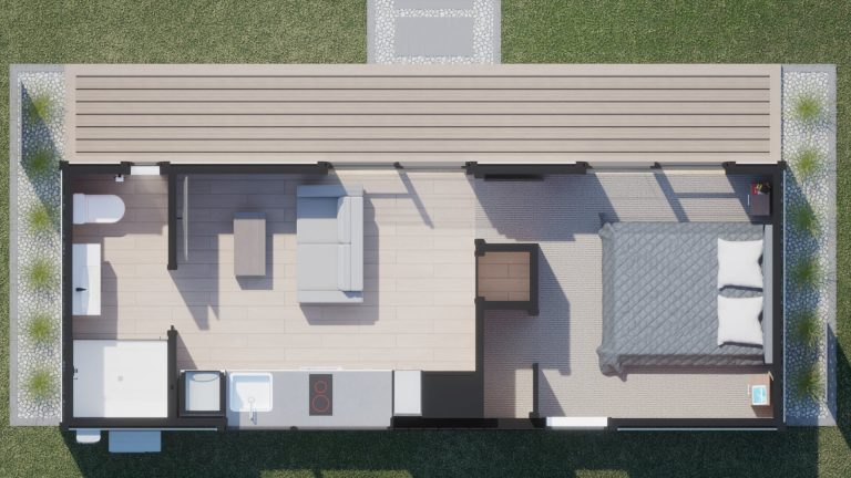 30m2 Rectangle Floorplan