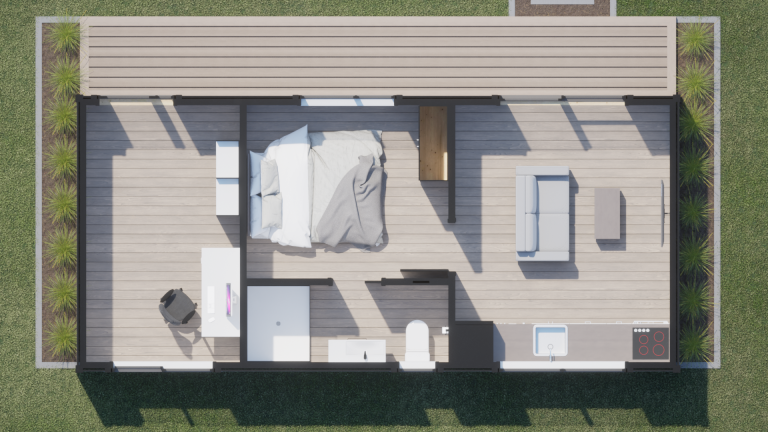 40sqm Floor plan